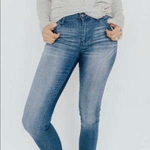Carly Jean Los Angeles mid-rise Tate Jeans